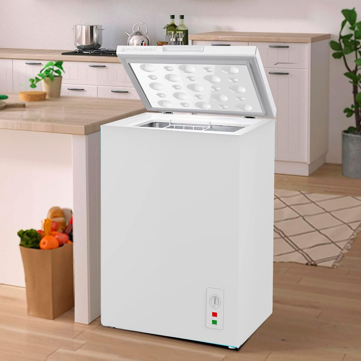 PYRAMIDEA Congelatore Capacità 100 Litri lordi (91 Litri Netti) Classe Energetica E Colore Bianco CNG104