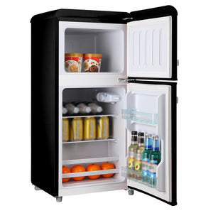 Pyramidea Frigo Retrò 100 litri lordi Color Nero MAMBO105B