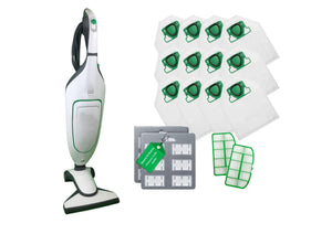 Kit 12 Sacchetti compatibili per Folletto VK200 MCS002B , 12 Profumi MCS009A, 2 filtri MCS0011A