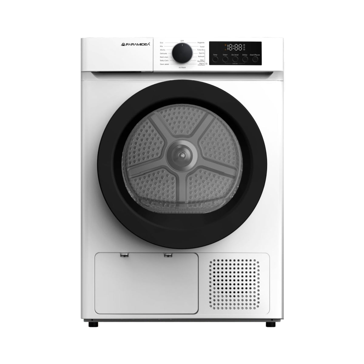PYRAMIDEA Asciugatrice Capacità 8 kg Classe Energetica E Colore Bianco DRM008W