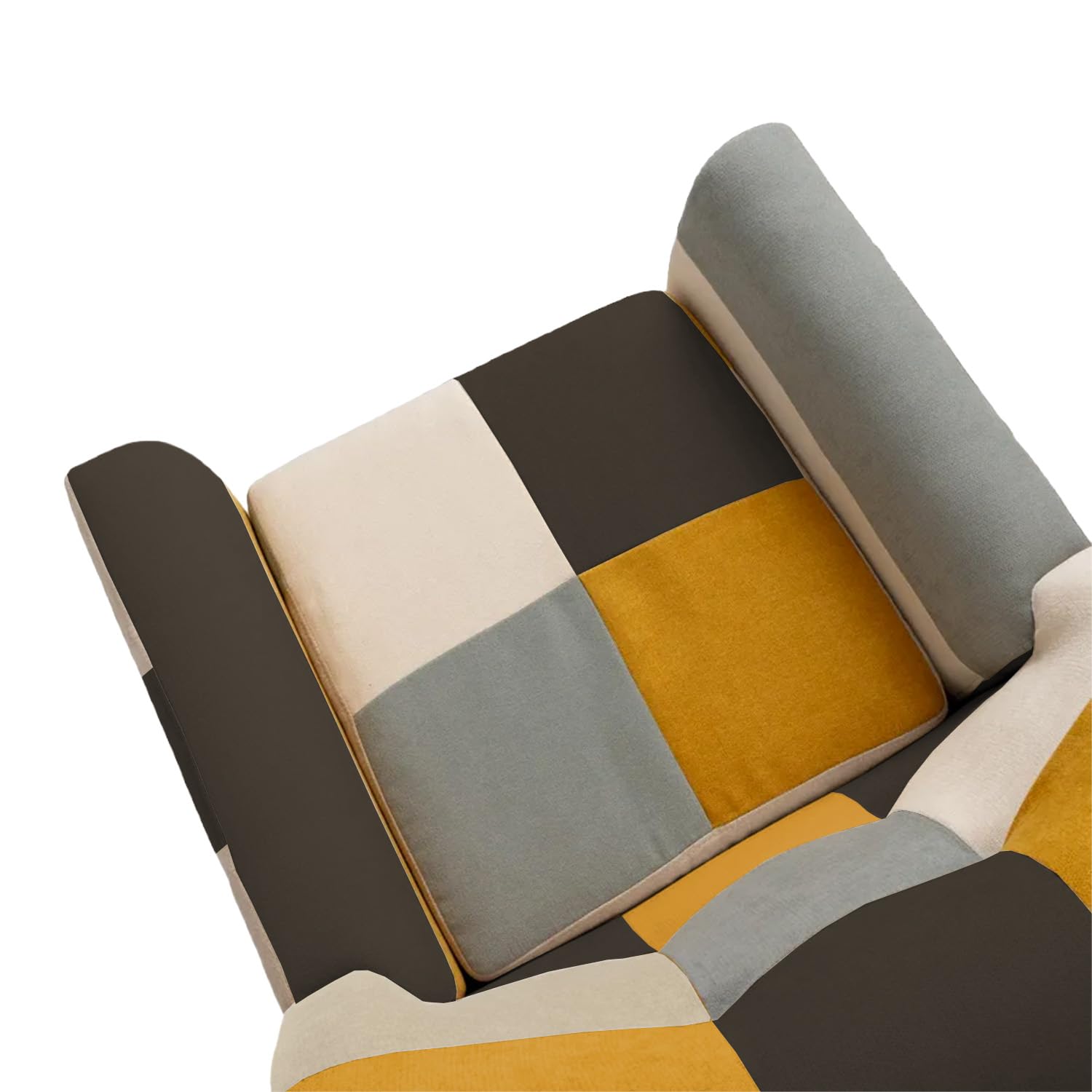 buybuy Divano 2 Posti Modello Primavera Rivestimento Stoffa Stile Patchwork PRI135