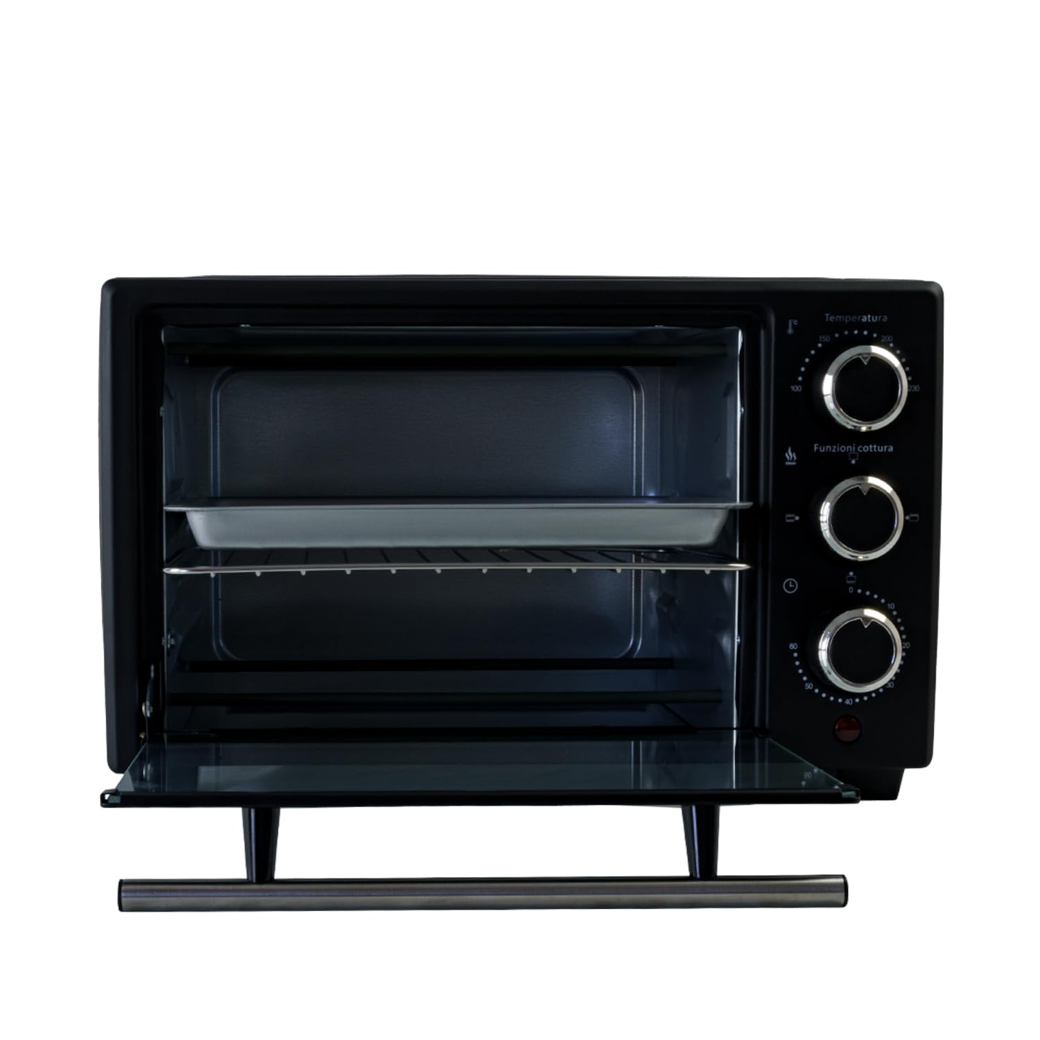 PYRAMIDEA Forno Elettrico 20 L Colore Nero FO2008B