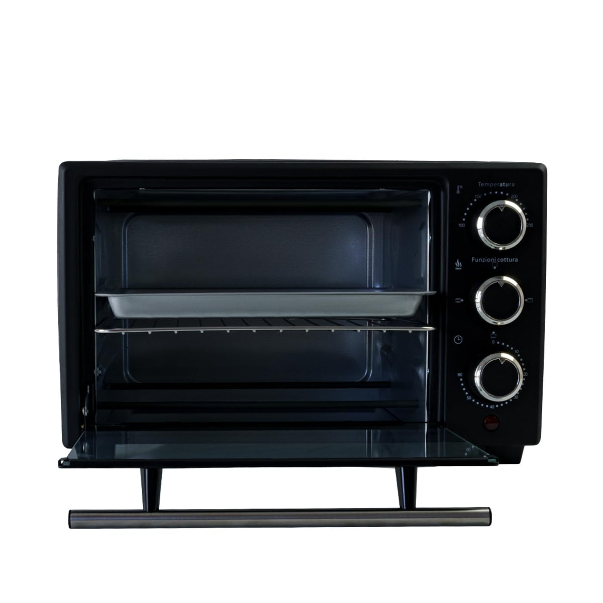 PYRAMIDEA Forno Elettrico 20 L Colore Nero FO2008B