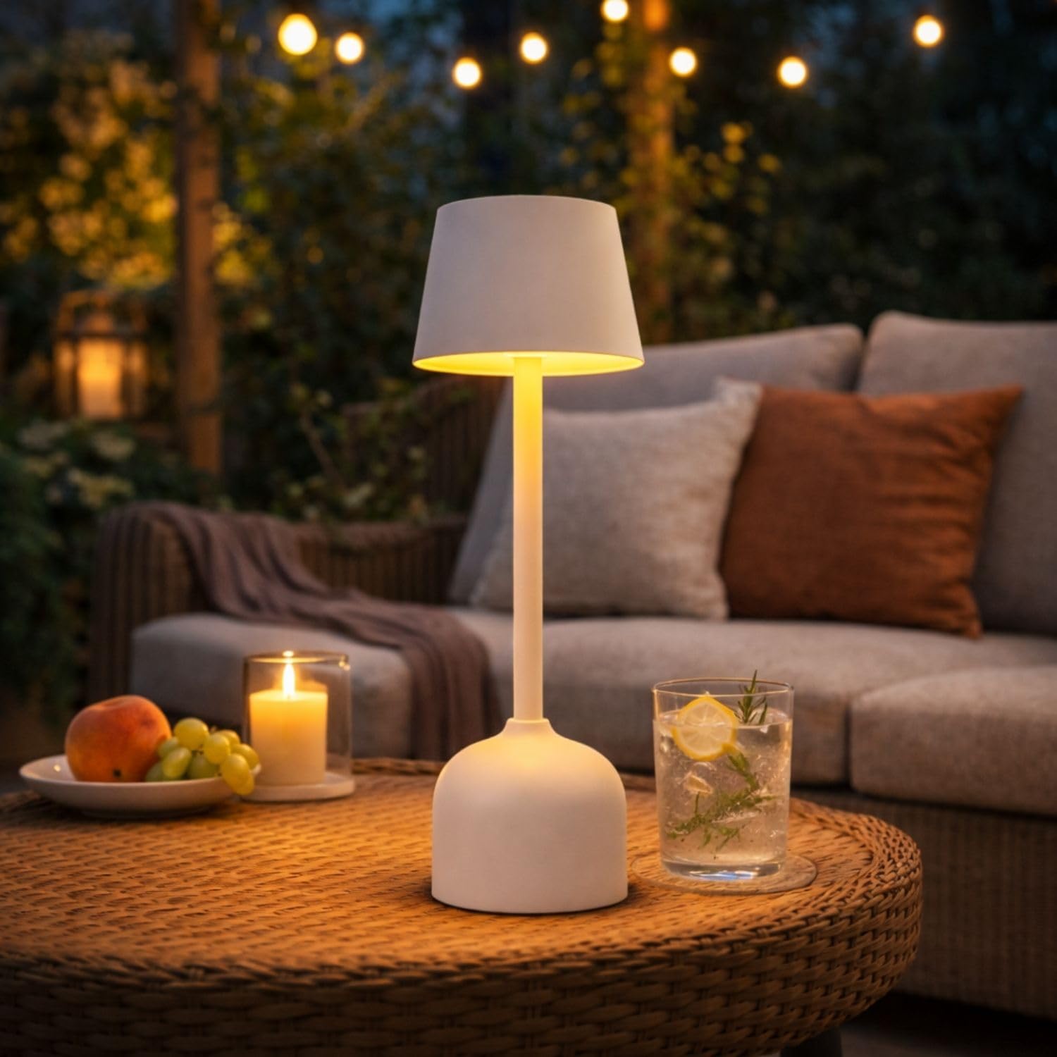 Pyramidea Kit 6 Lampade da Tavolo Colore Bianco LRP10B