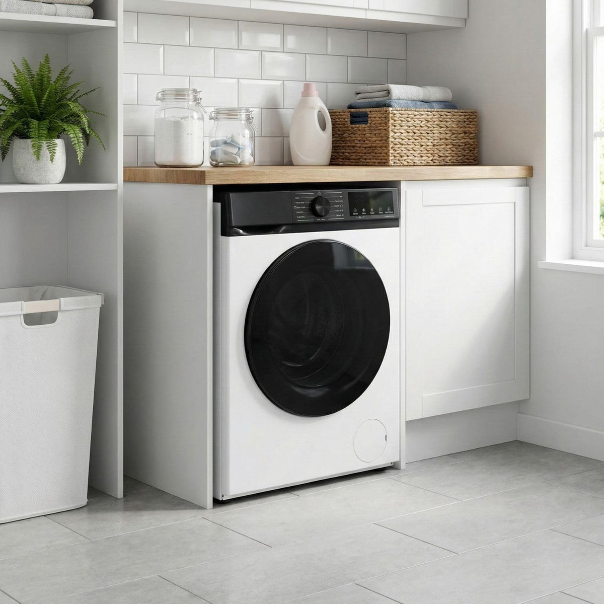 Pyramidea Lavatrice 12 Kg. classe A con display e doppia porta LVB122ADINV