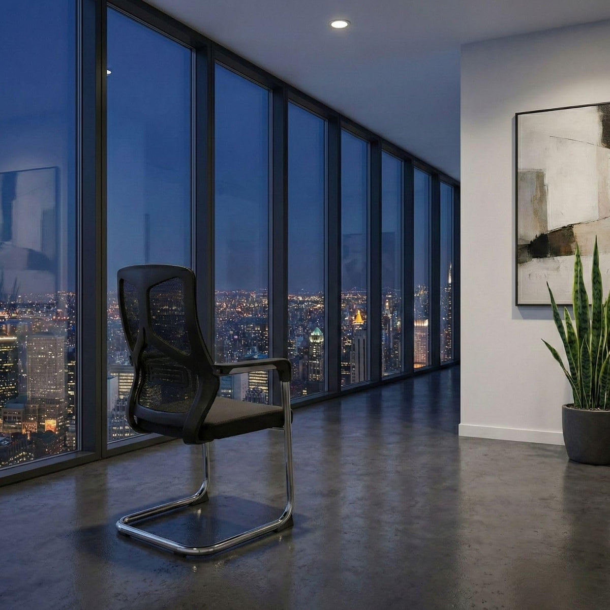 buybuy Sedia da Ufficio Professionale Colore Nero OC12B