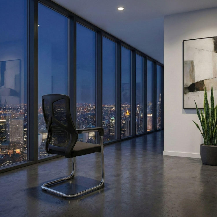 buybuy Sedia da Ufficio Professionale Colore Nero OC12B