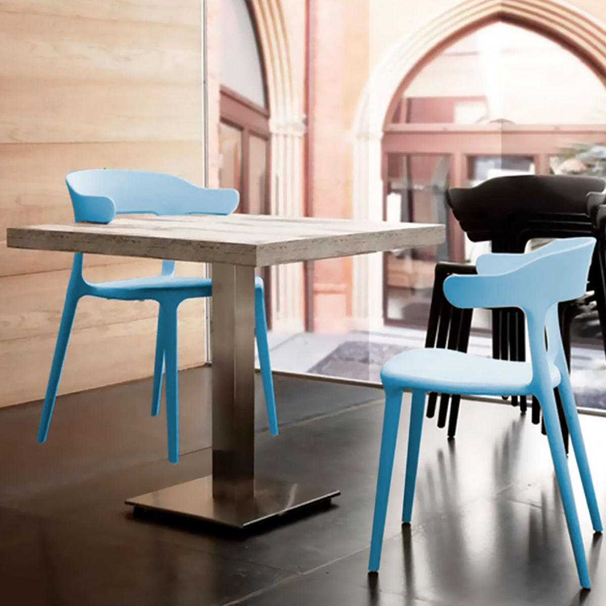 BUYBUY KIT 12 SEDIE NAPOLI BLU