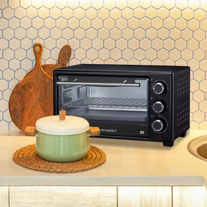 PYRAMIDEA Forno Elettrico 20 L Colore Nero FO2008B