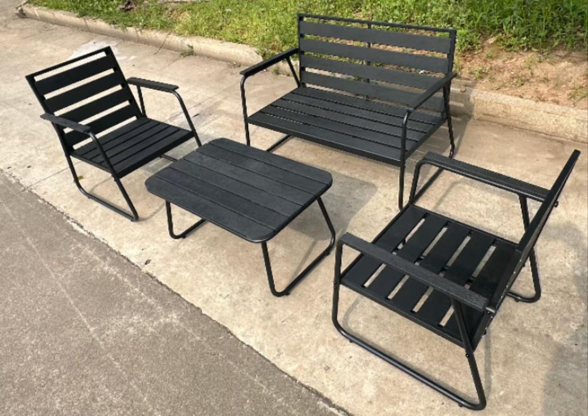 KIT TAVOLO POLTRONCINE E DIVANETTO DA GIARDINO