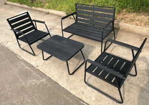 KIT TAVOLO POLTRONCINE E DIVANETTO DA GIARDINO