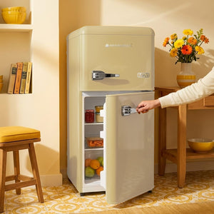 Pyramidea Frigo Retrò 100 litri lordi Color Crema MAMBO105C