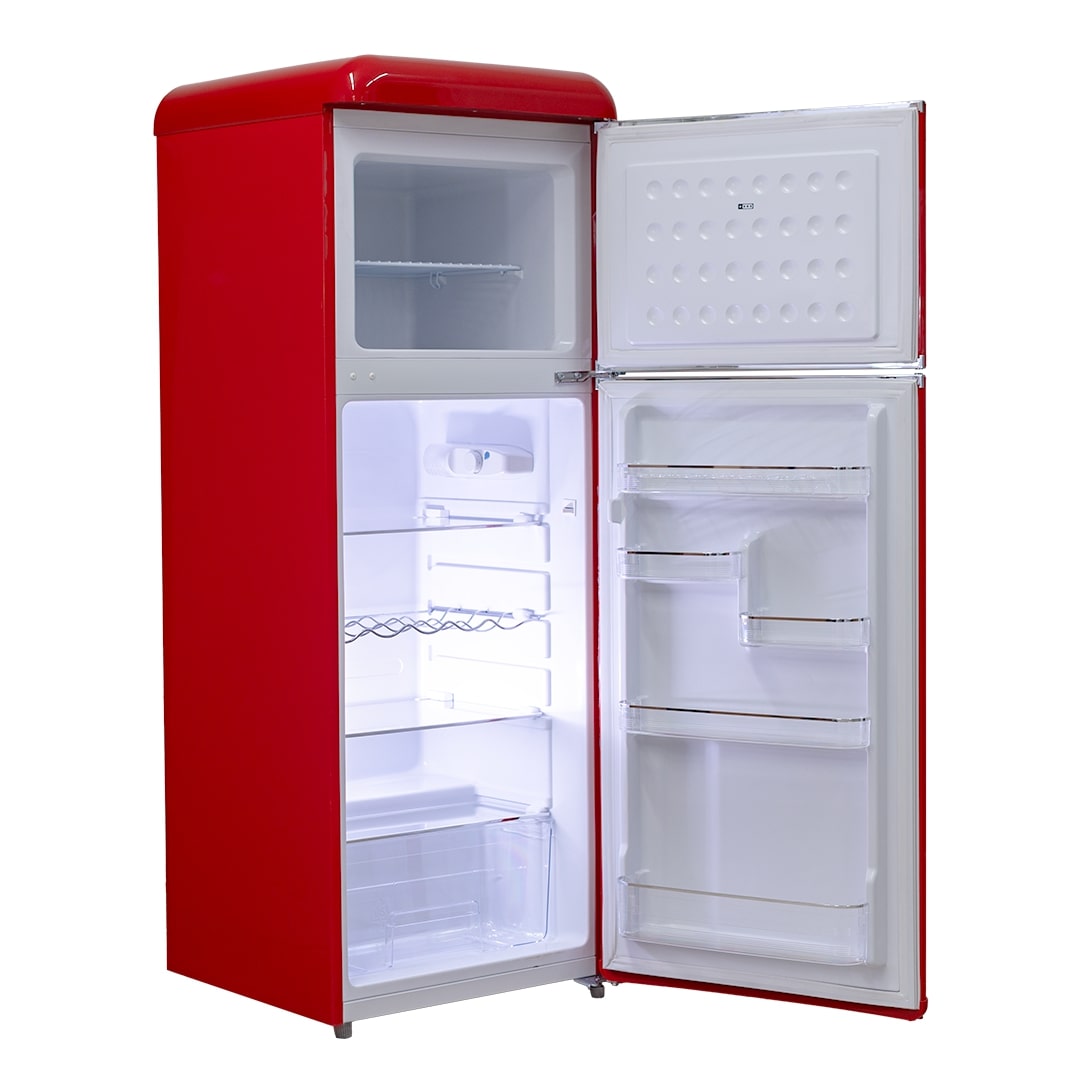 PYRAMIDEA Frigorifero Doppia Porta Mambo Colore Rosso Capacità Totale 240 L MAMBO249R