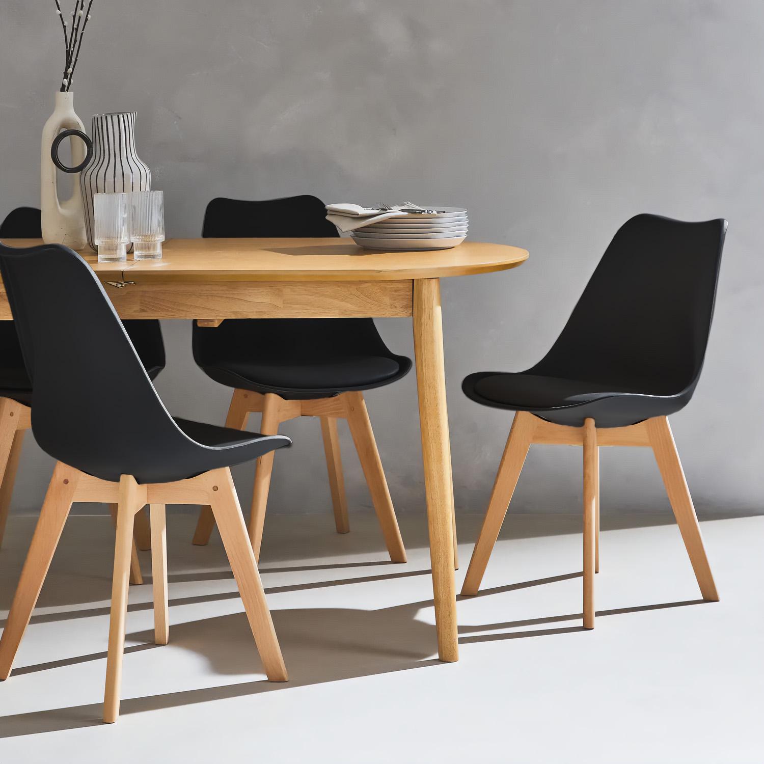 BUYBUY KIT 12 SEDIE GENOVA NERE