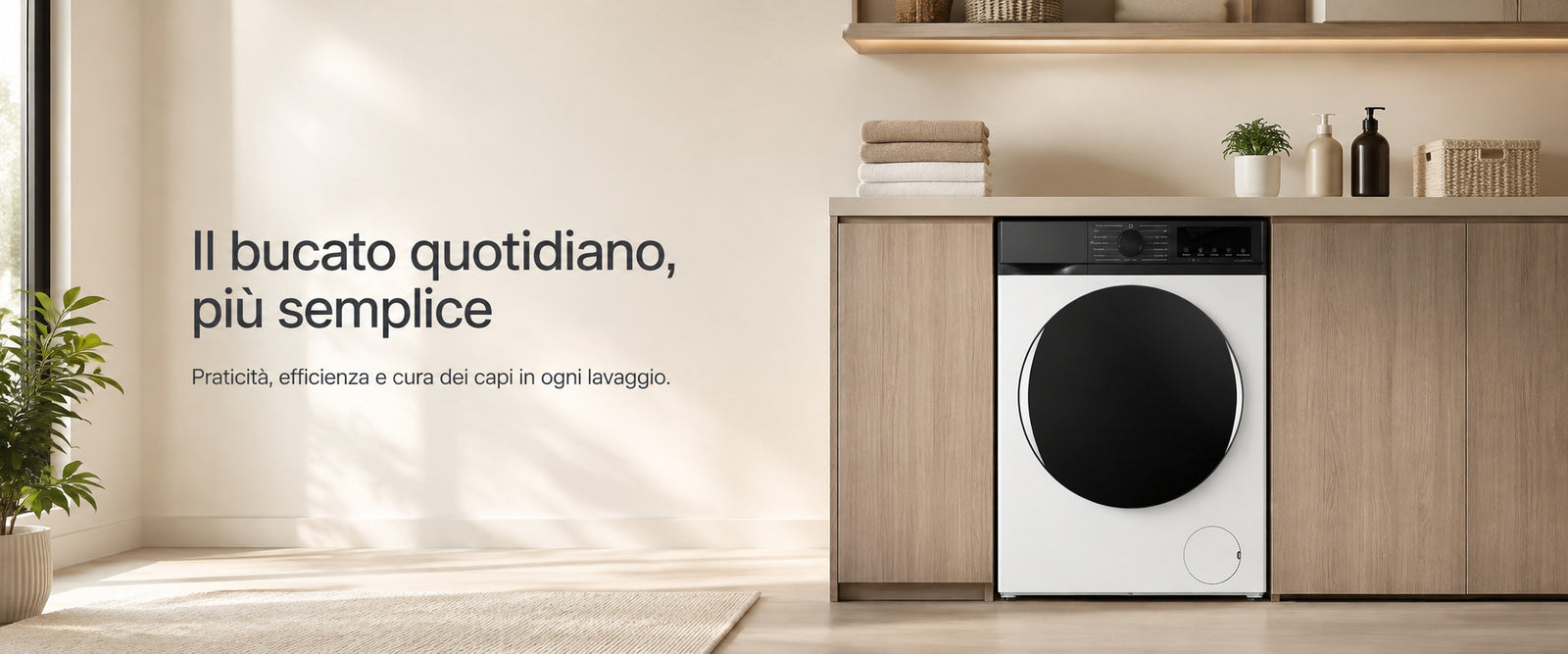 Lavatrice Inverter Classe A 6 kg