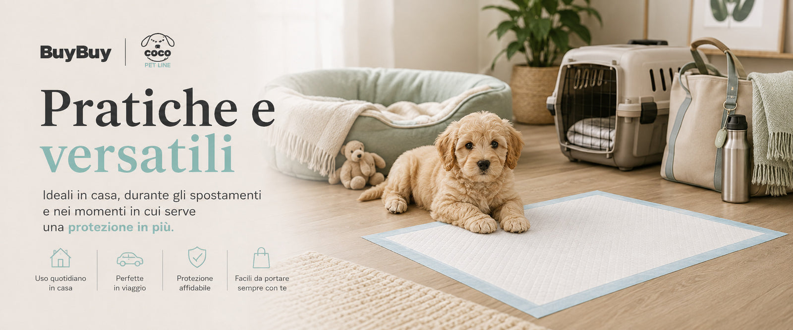 500 TRAVERSE ASSORBENTI PER CANI 60x60cm CUCCIOLI POLIMERI PANNOLINI CANE