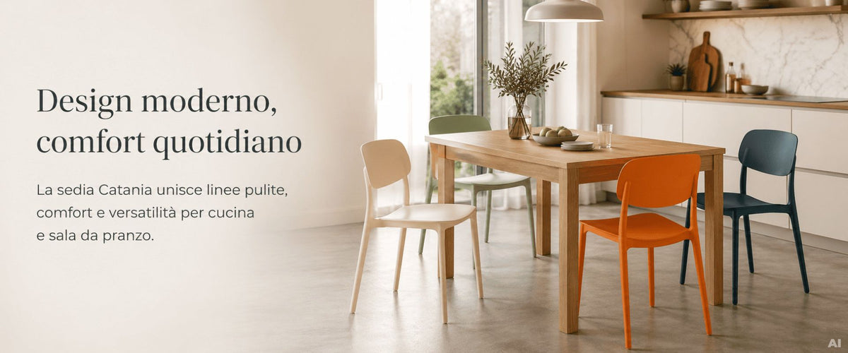 buybuy Sedia Catania Colore Crema CTN10C