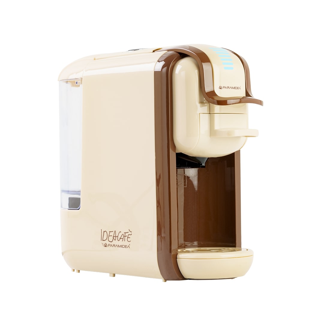 PYRAMIDEA Macchina per Caffè 3 in 1 Digitale Compatibile con Nespresso Dolcegusto e Cialde Bevande Fredde da 0,6L Caffè Latte ICP311CMPLUS
