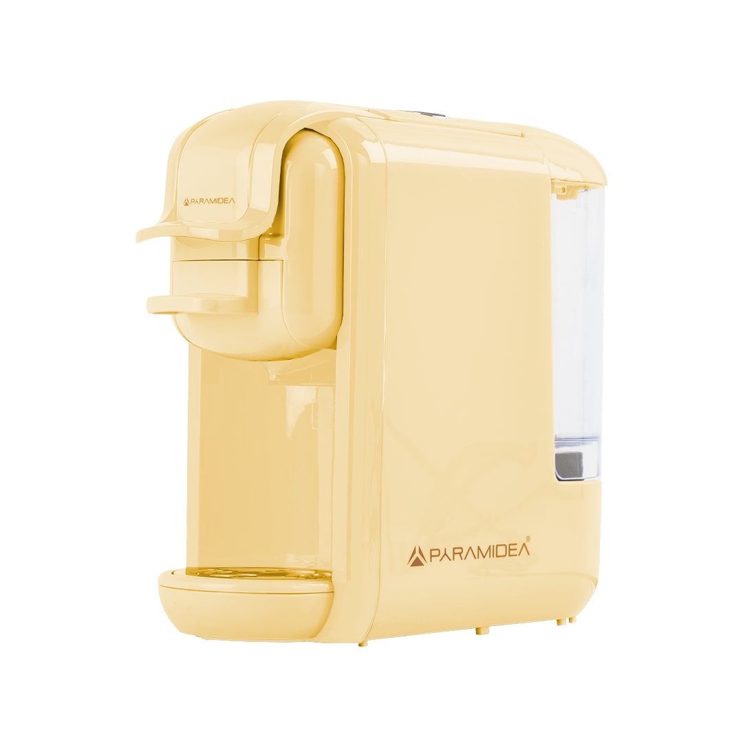 PYRAMIDEA Macchina per Caffè 3 in 1 Compatibile Nespresso Dolcegusto e Cialde Bevande Fredde da 0,6L Crema